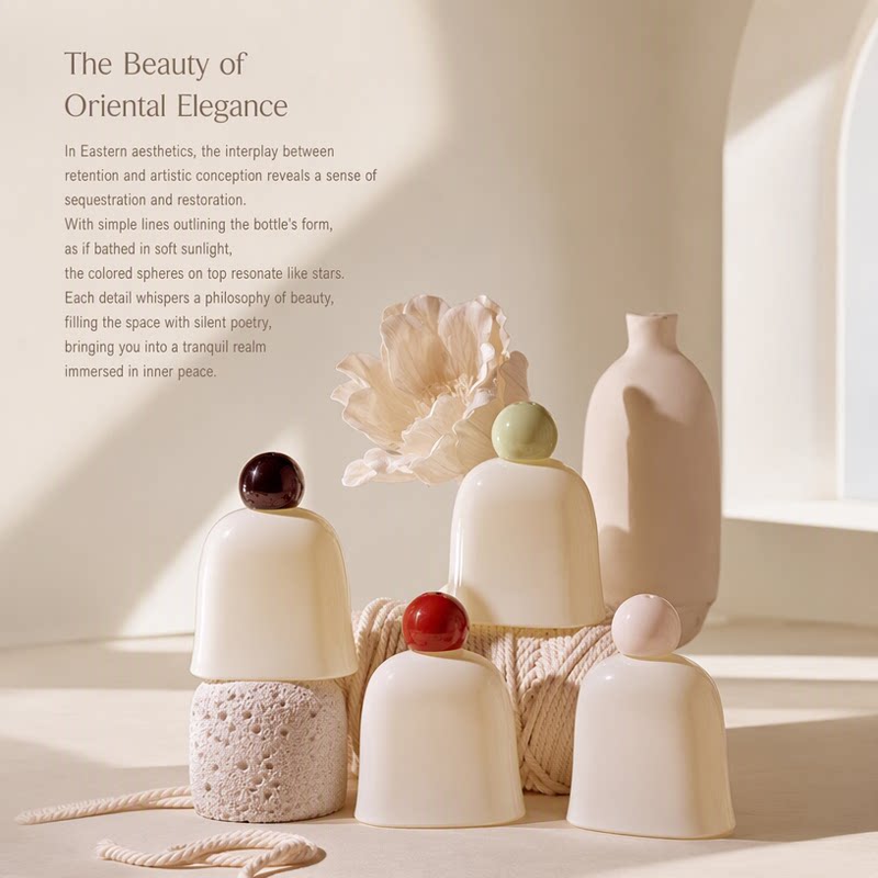 Reed Diffuser Set - Cream Ceramic